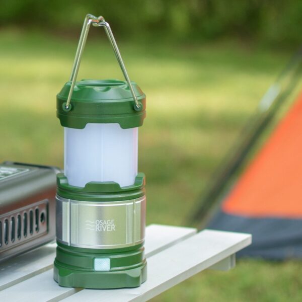 Osage River Led Lantern With Usb Power Bank
