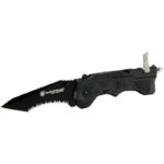 SMITH & WESSON SW911B ASSISTED 3.5 SERRATED BLADE NYLON HANDLE