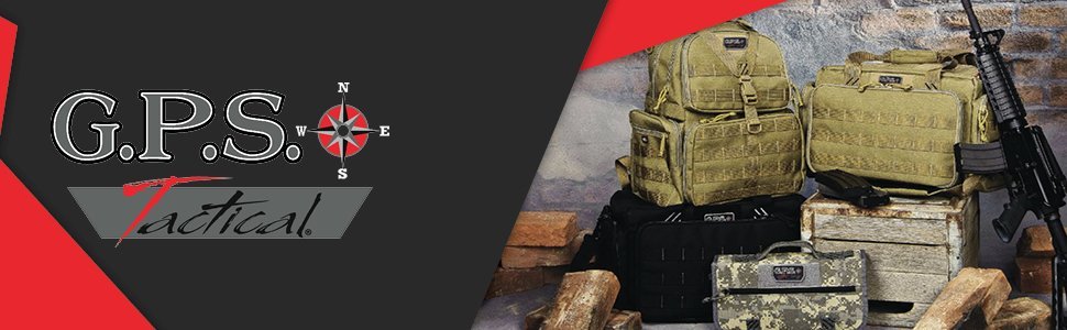 Gps Tactical Range Backpack Pistol Handgun Shooting Range Bag Blk Gun Storage1