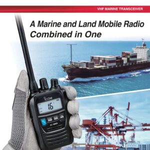 Icom M85 Vhf / Land Mobile Handheld Radio