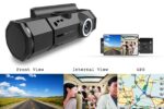 Dual HD Car Camera Dashcam C5595 with WIFI & GPS Tracking